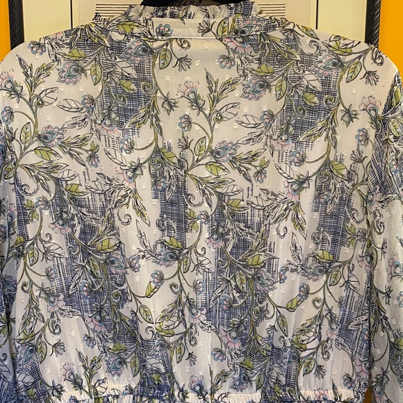 TORRID Mini Clip Dot Chiffon Floral Dress - Picture 8 of 14